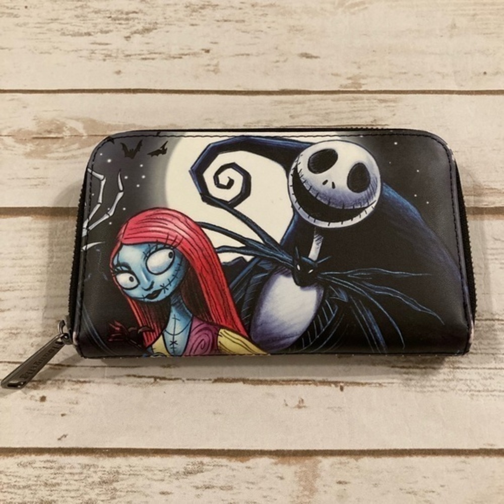 Disney X Loungefly Tim Burton’s The Nightmare Before Christmas Zip Around Wallet